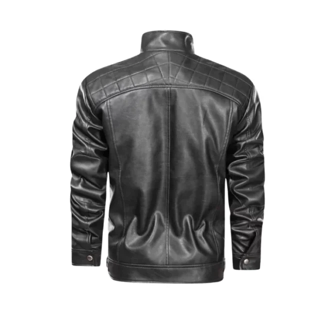 Men Black Diamond Jacket - Image 2